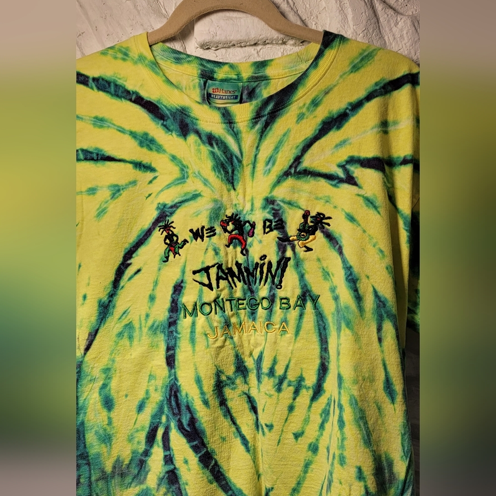 Tie-dye Jamaica Montego Bay We Be Jammin t-shirt